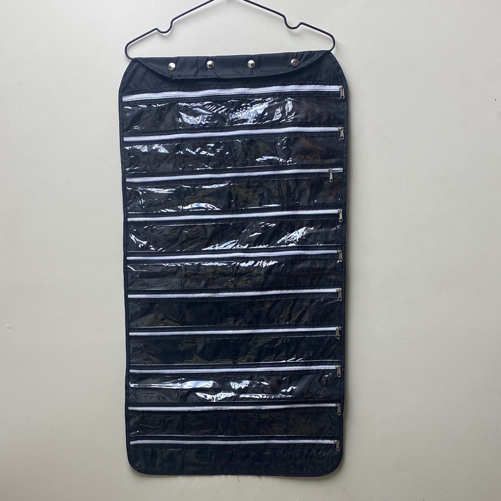 Hanging Black Jewelry Organizer